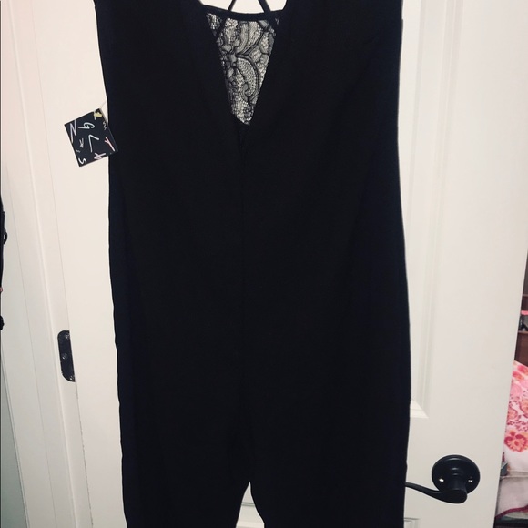 Nasty Gal Black Lace Jumpsuit - Picture 3 of 12